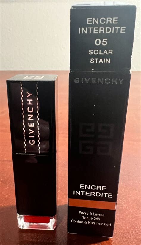 givenchy encre interdite 05 solar satin|ENCRE INTERDITE .